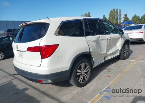 2017 Honda Pilot Ex-L из США, поврежденный, VIN 5FNYF5H5XHB007405